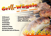 Flyer Grill-Wägele